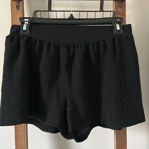 Black dressy shorts. Size Small.